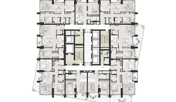 Featured Image of Sattva Hill View Tower Plan